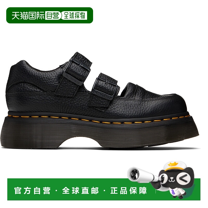 1h可退 潮奢 Dr. Martens 马丁大夫 女士 黑色 Buzz 玛丽珍鞋 410