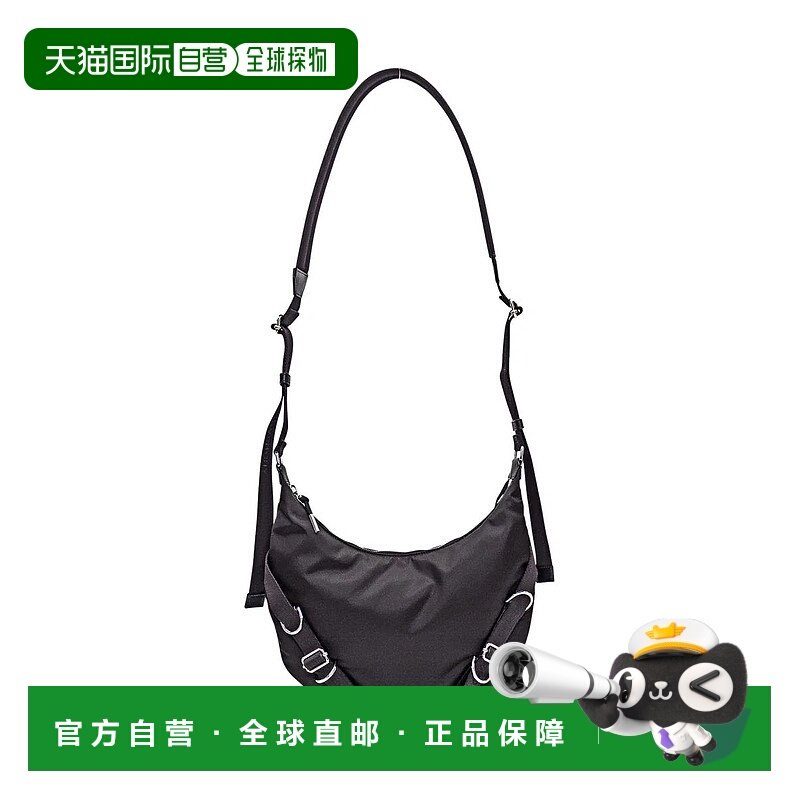 GIVENCHY 男士斜挎包 BK50D0K1JE001-43 SS2024 黑色单肩包