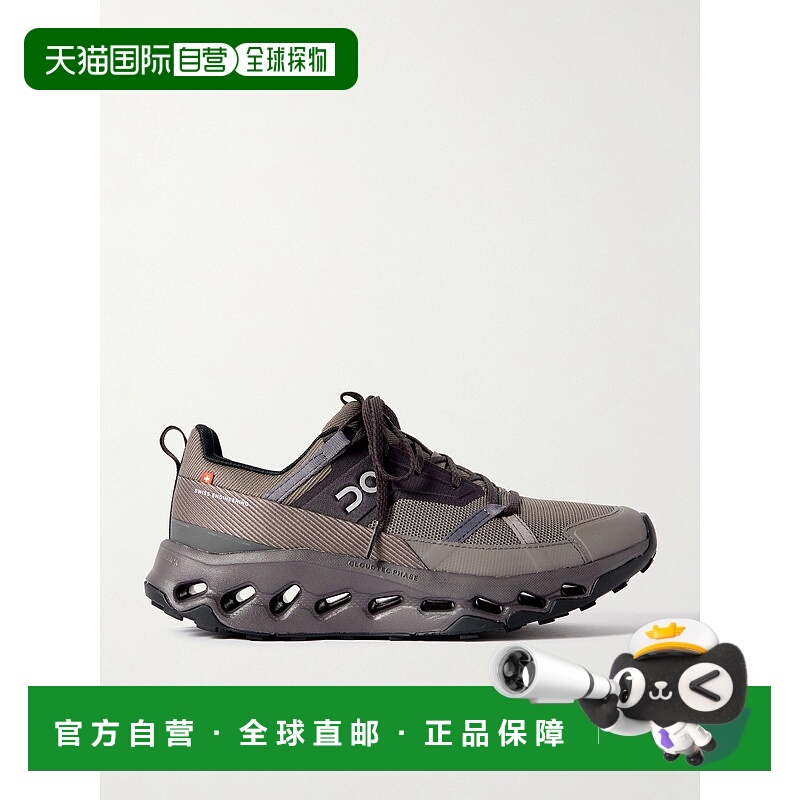 1h可退 潮奢 On 女士 Cloudhorizon 橡胶边网纱斜纹布运动鞋 3WE1