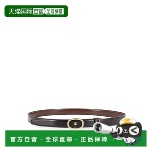 棕色 CELINE AW2025 45BMU3APD38HS 双面腰带 女士腰带