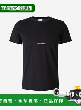 SAINT LAURENT 男士T恤 464572YB2DQ1000NOIR CO男装