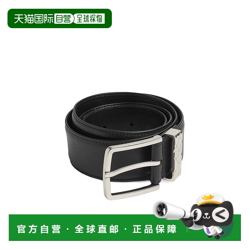 1h可退 bottega veneta 男士 腰带编织牛皮皮带