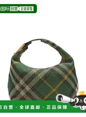 BURBERRY 女士单肩包 8082047 AW2024 绿色 BURBERRY MEDIUM PEG