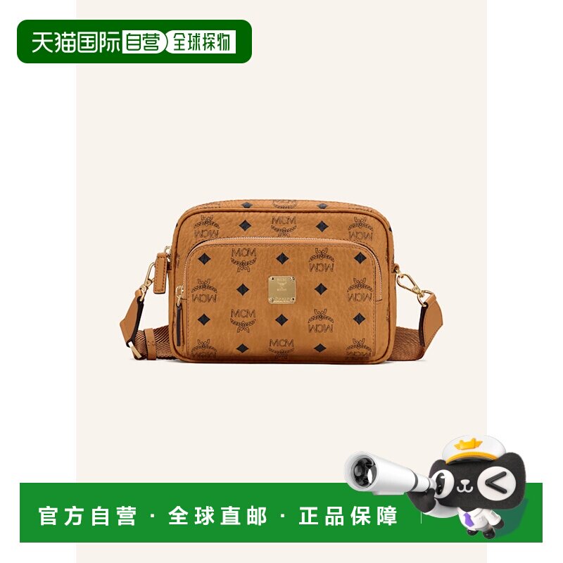 MCM 女士斜挎包 100146134915001 CO 酒红色 Crossbody bag AREN