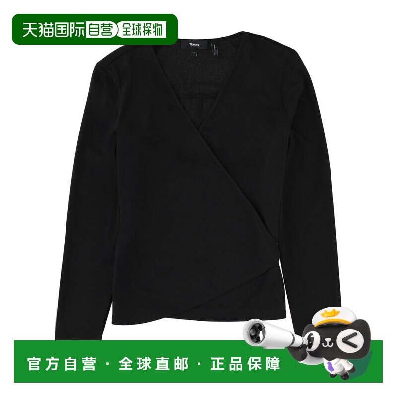 1h可退 潮奢 THEORY 希尔瑞 女士 系带衬衫 P1125502001