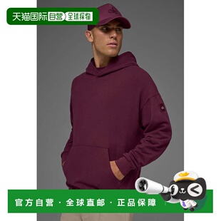 男款 alo 卫衣 纯色连帽套头宽松长袖 m3245rEspresso yoga