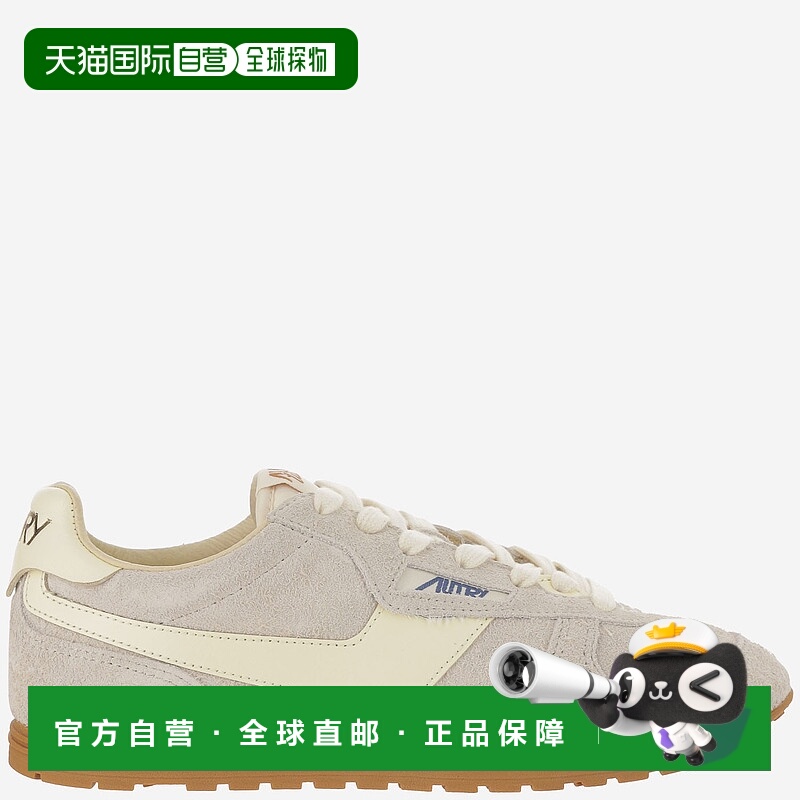 1h可退 潮奢 AUTRY 女士 浅褐色运动鞋 WSLWUB01 grey灰色 舒适时