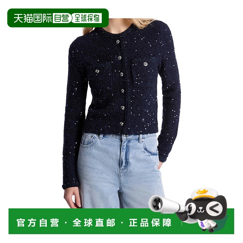 1h可退 MICHAEL KORS 女士外套 MF460Z6F5L409 SS2025 黑色