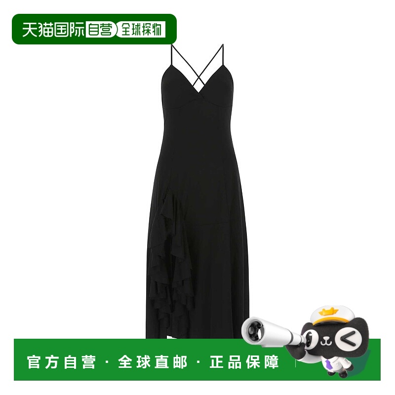 LOEWE 女士连衣裙 S540Y09XDQBLACK SS2022 黑色 Black stretch v