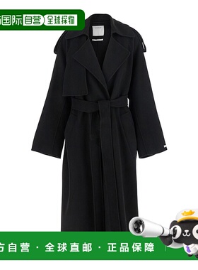 1h可退 潮奢 Sportmax 斯宝麦斯 女士 'Fiore' Coat Revers and C