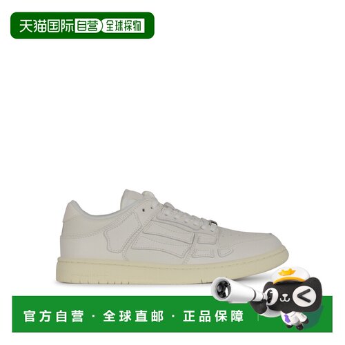 AMIRI 男士运动鞋 AMFOSR1100194 CO 白色 SKEL TOP LOW SNEAKERS