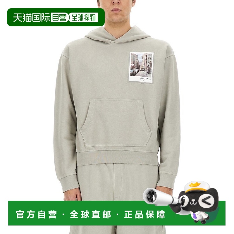 1h可退 潮奢 Helmut Lang 海尔姆特 朗 男士 连帽运动衫 O10HM520