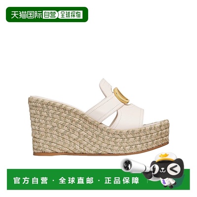 DIOR 女士休闲鞋 KCO063CFYS03W SS2025 花色 徽标坡跟凉鞋女鞋