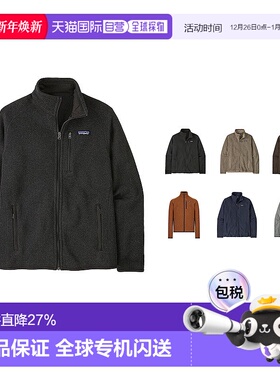 巴塔哥尼亚/Patagonia抓绒衣Better Sweater纯色拉链立领