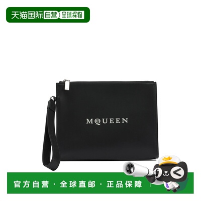 ALEXANDER MCQUEEN 男士手拿包 8361511AAU61080BLACK