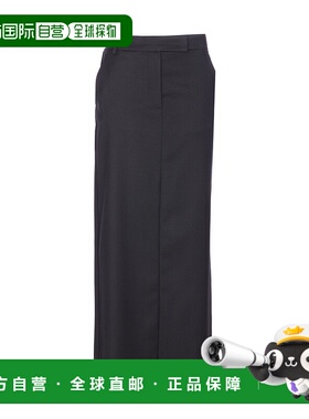 PINKO 女士半身裙 106134A30CZ99 AW2025 黑色 开衩半身裙包臀裙