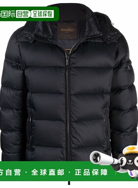 MOORER 男士夹克 BRETTSHU0498 AW2025 黑色 拉链羽绒服