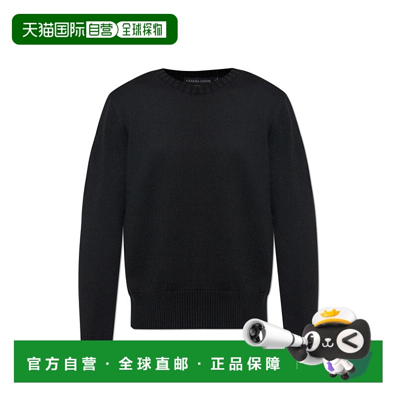 1h可退 CANADA GOOSE 男士休闲裤 7091M0BLACK CO 黑色 Wool swea