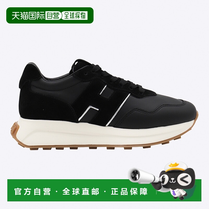 1h可退 HOGAN 女士运动鞋 HXW6410EH41UOU0353 AW2025 黑色