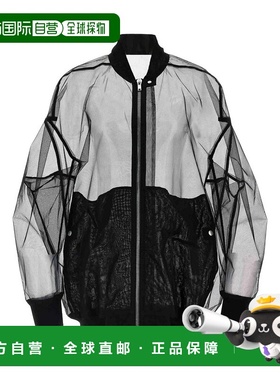 RICK OWENS 女士夹克 RP01E7737TU09 SS2025 黑色 Jumbo Flight B