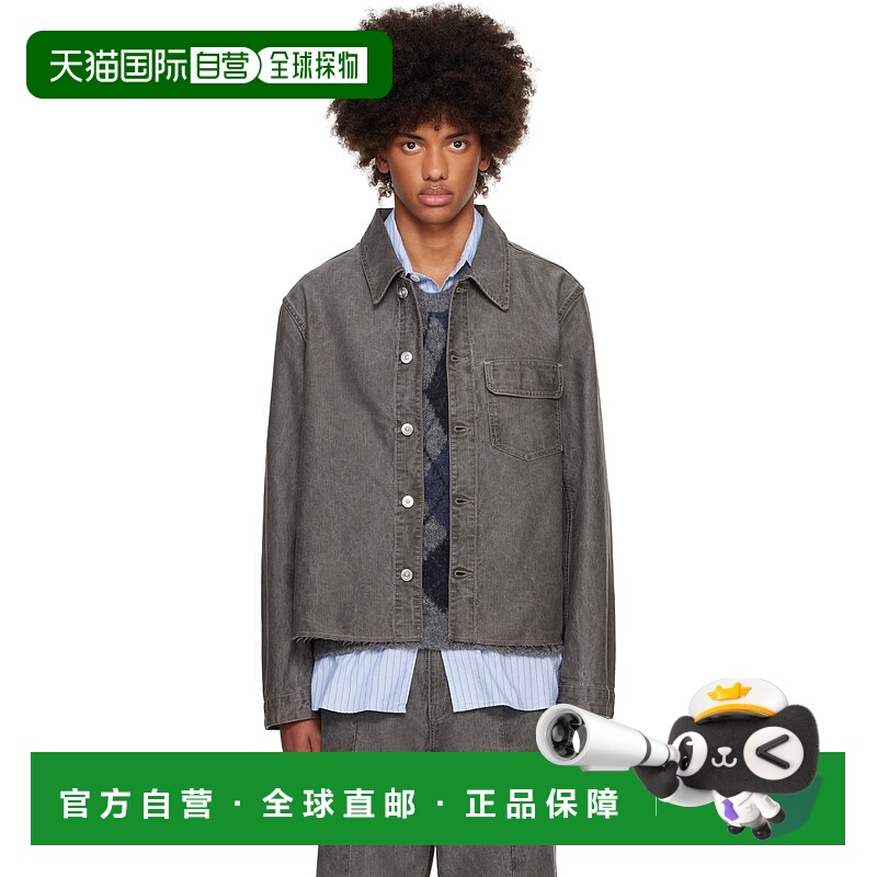 1h可退 潮奢 Our Legacy 男士 灰色 Cut Rebirth 牛仔夹克 M4245C