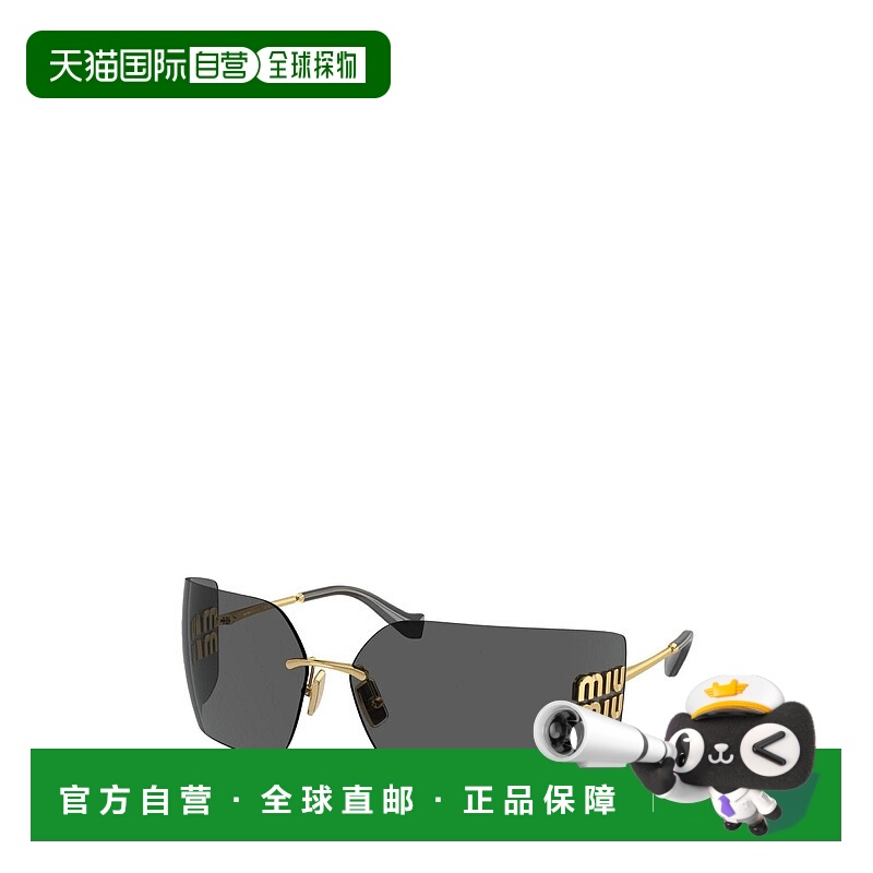 1h可退 潮奢 Miu Miu 缪缪 女士 徽标太阳镜 MU54YS
