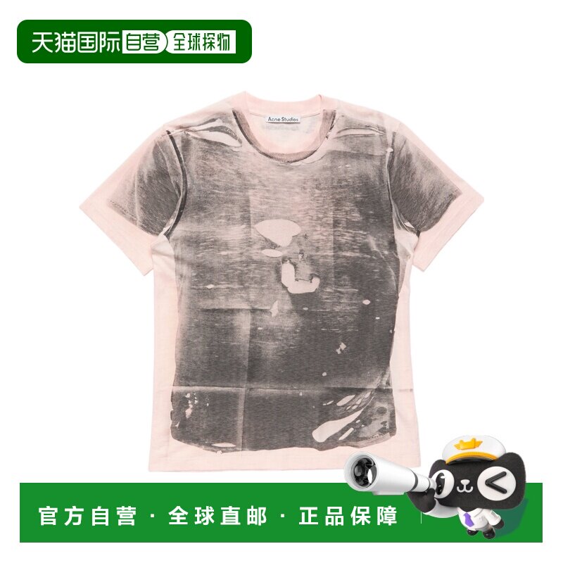 ACNE STUDIOS 男士T恤 BL0448DSJ AW2026 灰色 短袖T恤图片