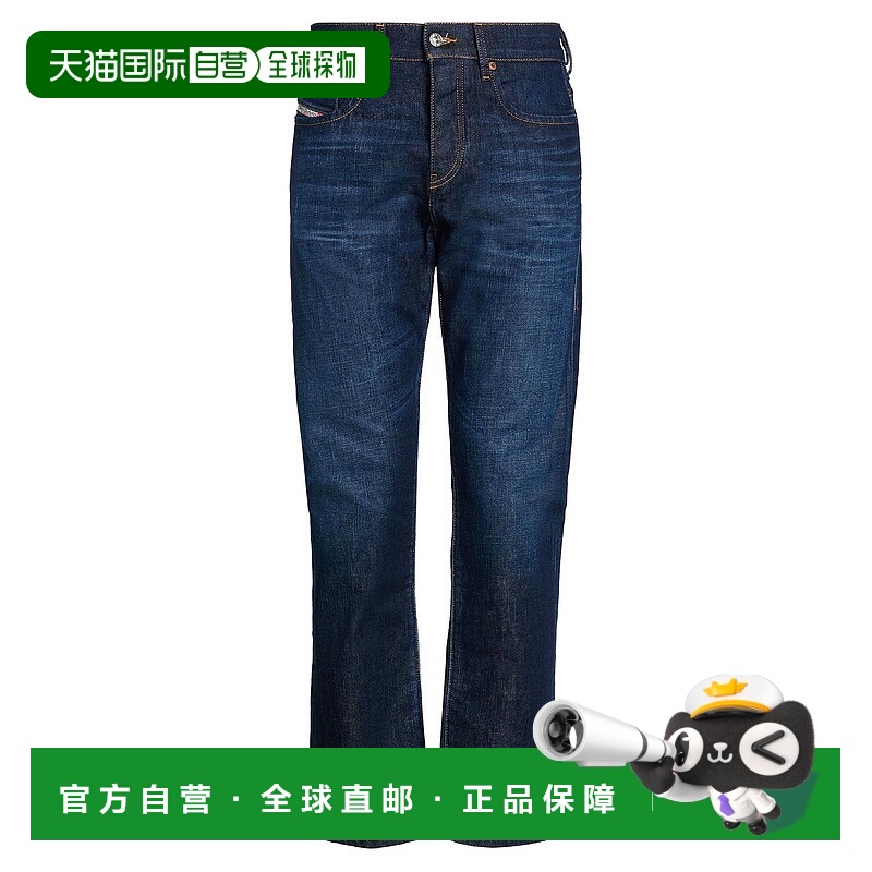 1h可退 潮奢 Diesel 迪赛 男士 牛仔长裤 blue蓝色 舒适时尚