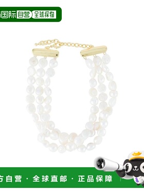 CULT GAIA 女士项链 CK1454PRPEARL CO 白色 珍珠镶嵌项圈式项链