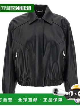 VERSACE 女士皮衣 10228131A168851B000 SS2026 黑色