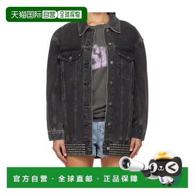 KSUBI 女士外套 WPS25JK012BLACK SS2025 黑色夹克
