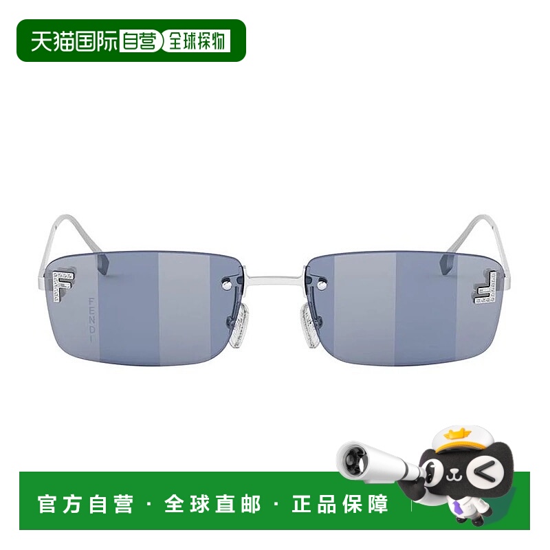1h可退 FENDI 女士眼镜 183U57U0A16099 SS2025 银色 Fendi First