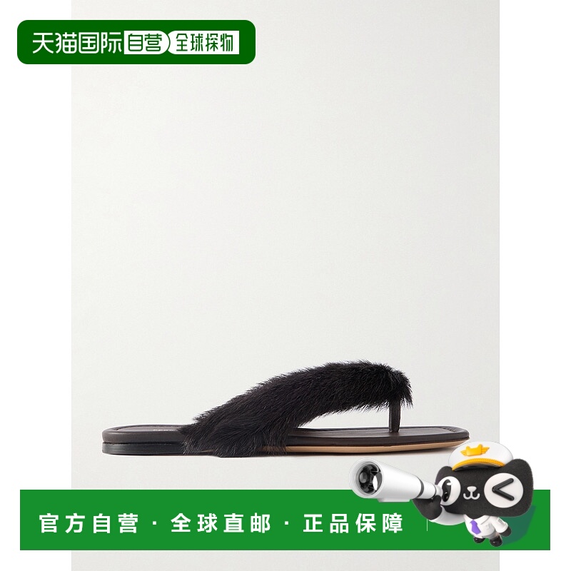 1h可退 潮奢 Salvatore Ferragamo 菲拉格慕 女士 Loly 毛羊皮凉