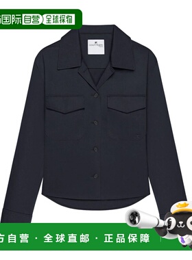 COURREGES 女士衬衫 125CCH074PL01787075NAVY SS2025