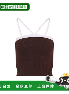 PRADA 女士内衣 P29B9818JRSAAOF0003 AW2025 棕色背心