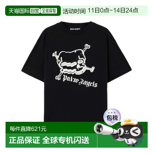 PALM ANGELS 男士T恤SS2026 PMAA109S26JER0041003短袖