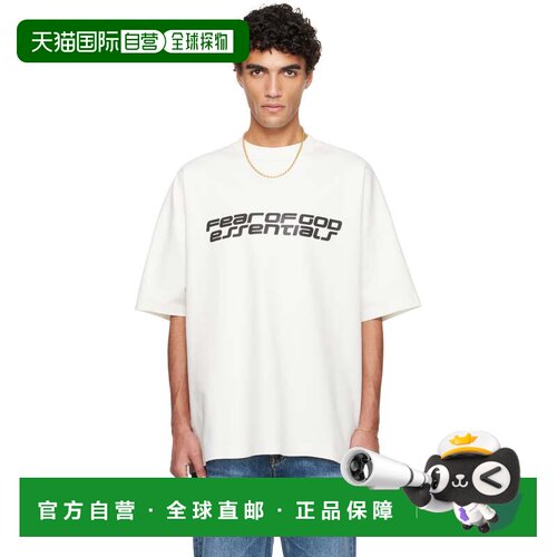 essentials fear of god 男士 灰白色 Holiday 系列 Ponte 90s T