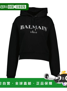BALMAIN 女士T恤 FF2JR030BD28 SS2026 黑色卫衣