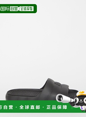 MONCLER 男士拖鞋 4C00010M2559999 SS2023 黑色 Lilo sliders fr