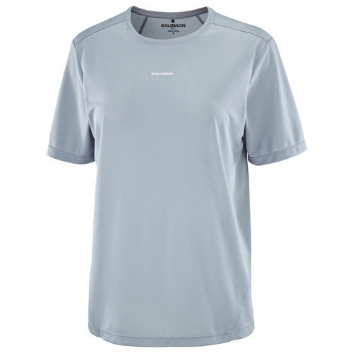 SALOMON 女士T恤 LC2776100TRADE SS2026 灰色 SHKOUT CORE