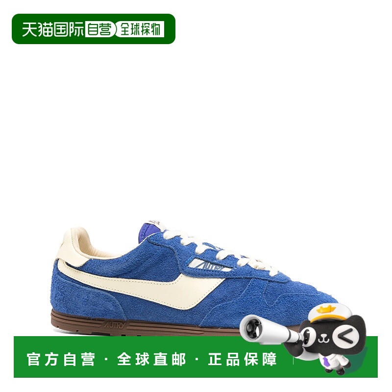1h可退 AUTRY 男士运动鞋 WSLMUB19 SS2025 蓝色 Windspin sneake