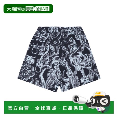 VERSACE 男童短裤 10002211A097935U970 SS2024 黑色范思哲