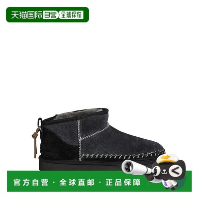 1h可退 潮奢 Ugg 女士 脚踝靴 black黑色 舒适时尚