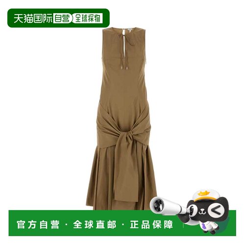 1h可退 LOEWE 女士连衣裙 S359Y09XJ9BEIGE AW2025 驼色 Camel po
