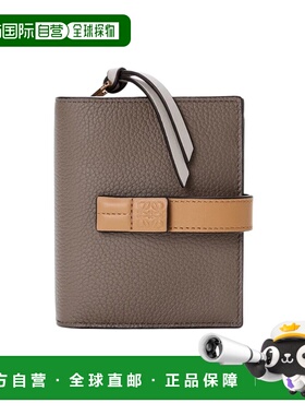 LOEWE 女士钱包 C660Z41X023589 SS2026 灰色 徽标钱包
