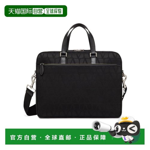 VALENTINO 男士斜挎包 4Y2B0C45CSH0NO CO 黑色 TOILE ICONOGRAPH