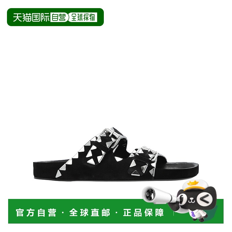 1h可退 ISABEL MARANT 女士凉鞋 SD0014FAC2B04SBLACKSILVER