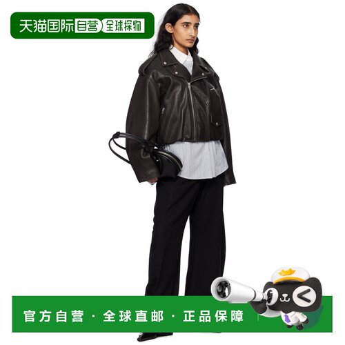 1h可退 奢淘 Acne Studios 长袖皮夹克 女 A70192