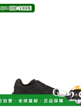 HOGAN 男士运动鞋 HXM5630FK700ZLB999 AW2025 黑色