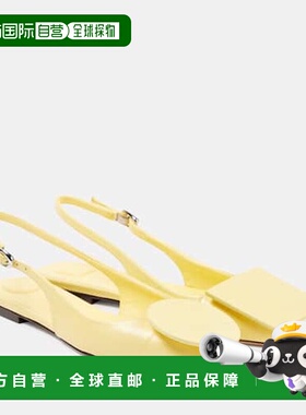 1h可退 潮奢 Jacquemus 女士 Les Slingbacks Duelo 皮质芭蕾舞鞋